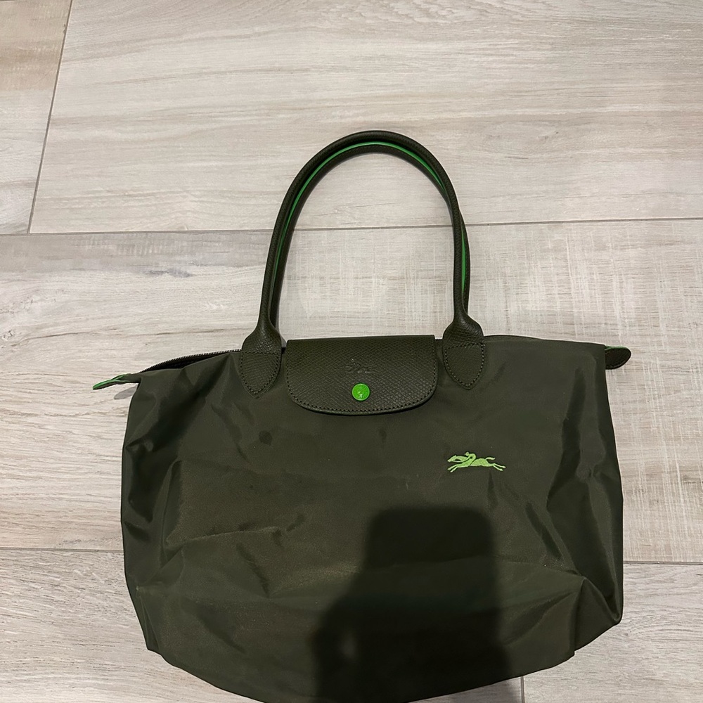 Longchamp Women's Green Tote Bag